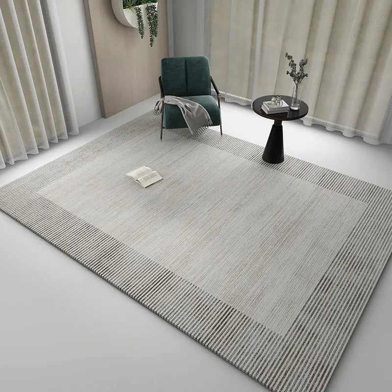 Grey Area Rug for Living Room – Modern Carpet | Mocco