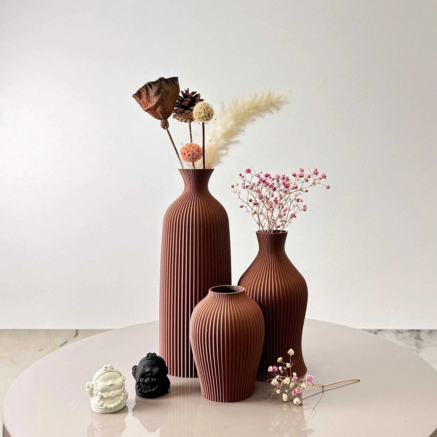Anchor Artistic Decorative Vases Set of 3 - Elegant Dry Vase Ornaments 14:193 vase