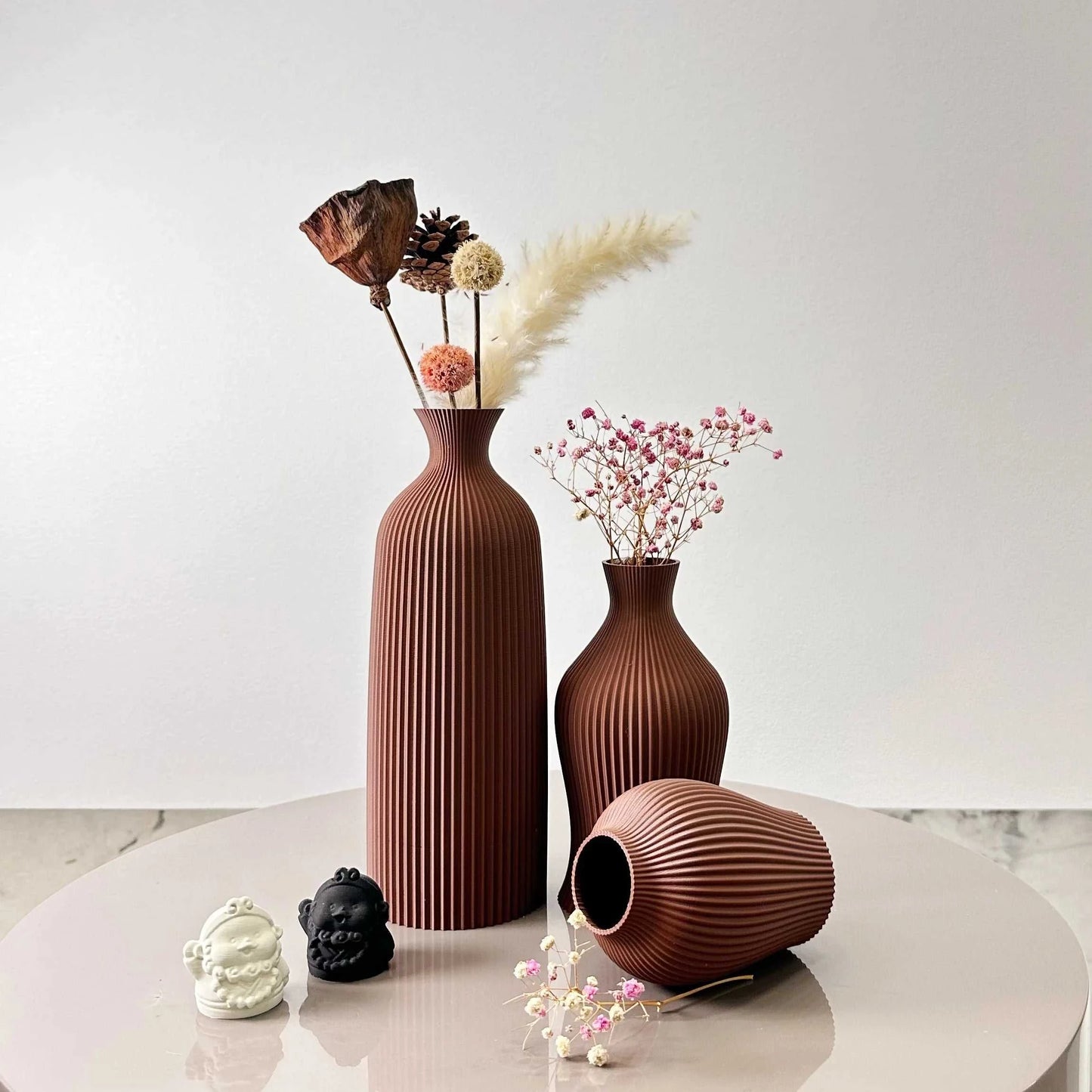 Anchor Artistic Decorative Vases Set of 3 - Elegant Dry Vase Ornaments 14:193 vase