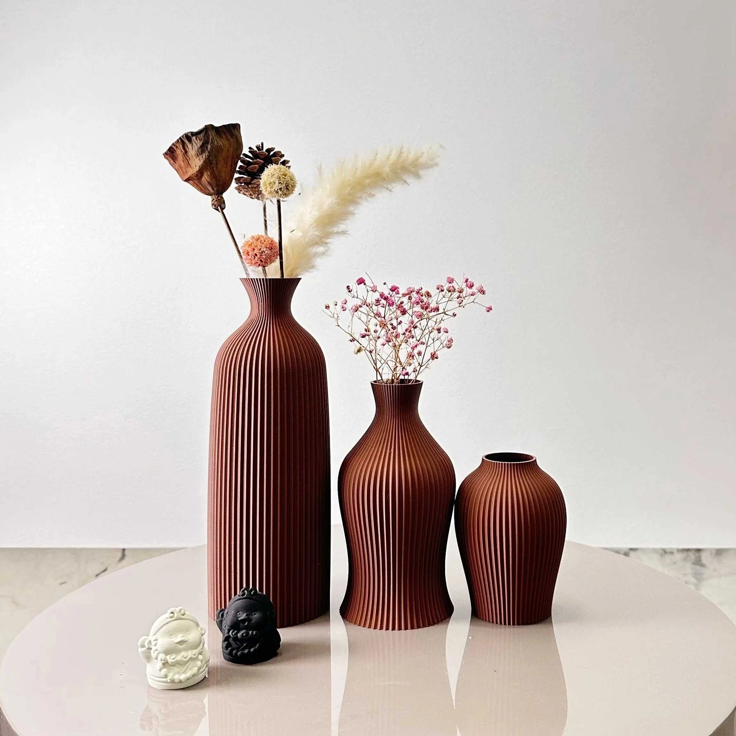 Anchor Artistic Decorative Vases Set of 3 - Elegant Dry Vase Ornaments 14:193 vase