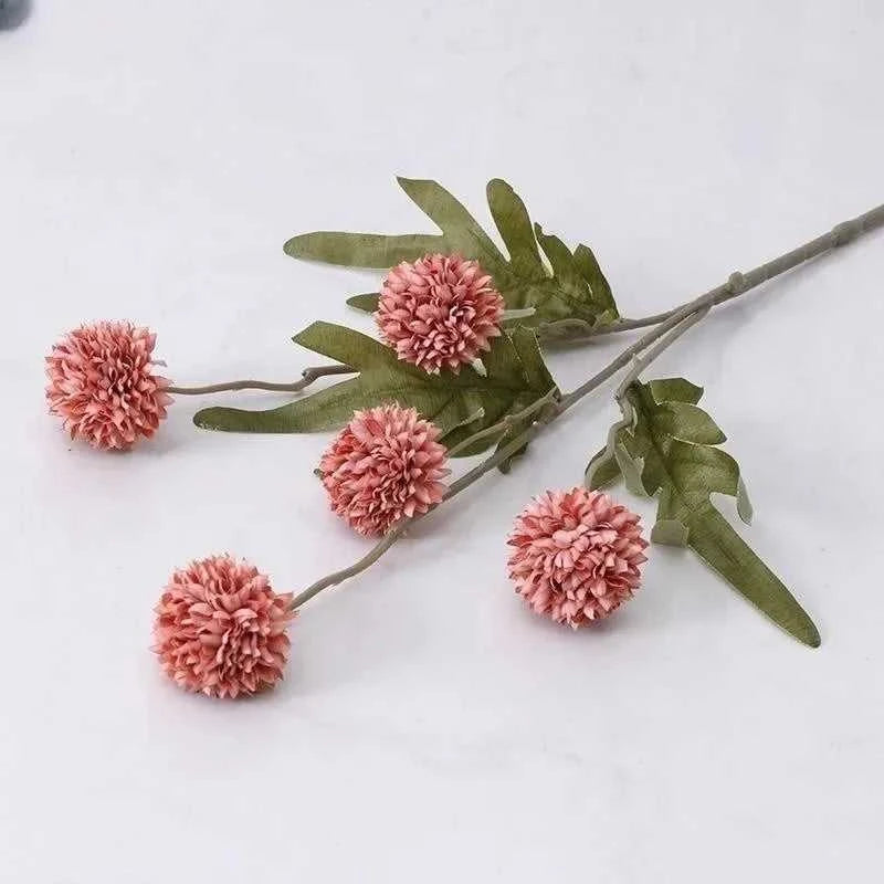 Atelier Artificial Chrysanthemum Flowers 50cm - Home & Dining Decor 14:496#Orange;5:100014066#50cm Artificial Flowers