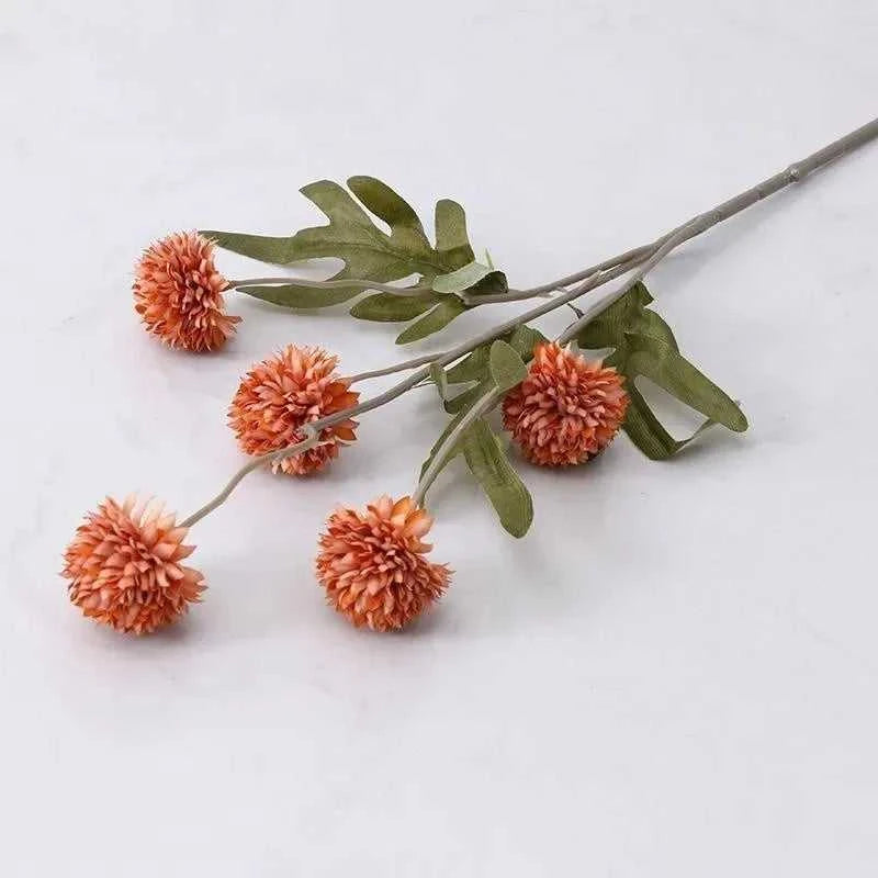 Atelier Artificial Chrysanthemum Flowers 50cm - Home & Dining Decor 14:496#Orange;5:100014066#50cm Artificial Flowers