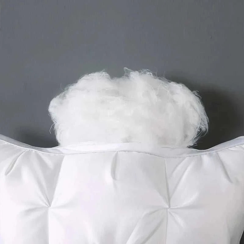 1PC 48x74CM Hotel-Grade Specifically Designed for Cervical Spine Protection and Sleep Aid Home Use Dormitory Single Pillow Core 14:1052#Twisted White;5:201298991#48-74 1pc luxury bedding