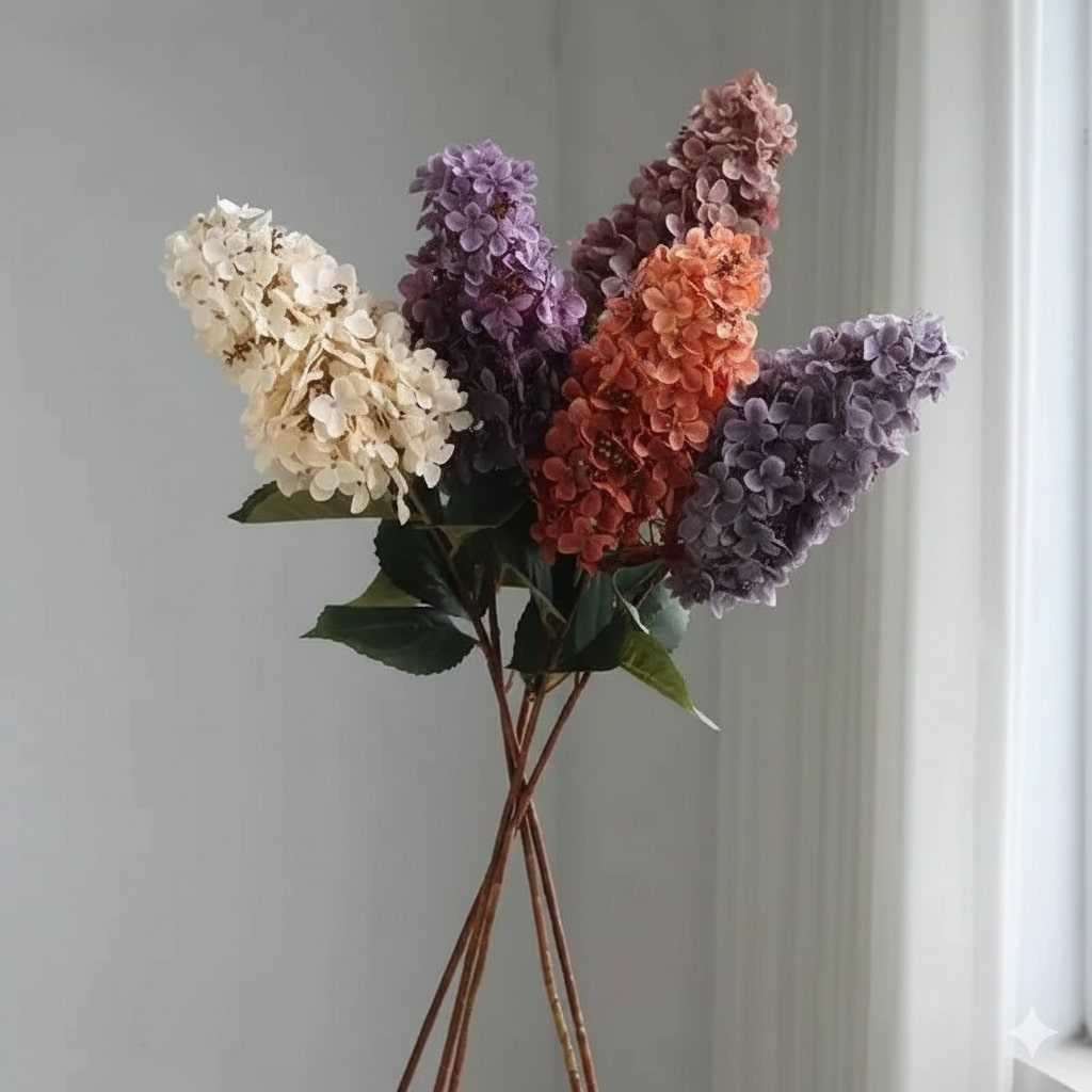 Belleza Silk Hydrangea Stem - Artificial Flower for Centrepiece & Home Decor 14:202888825#White Artificial Flowers