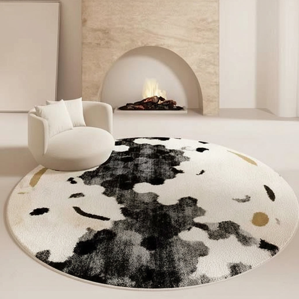 Cream Style Bedroom Decor Carpet Large Area Round Carpets for Living Room Home Thicken Washable Floor Mat Fluffy Soft Lounge Rug 14:173#H;5:200844318#300x300cm Rugs carpets & mats