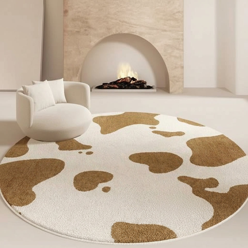 Cream Style Bedroom Decor Carpet Large Area Round Carpets for Living Room Home Thicken Washable Floor Mat Fluffy Soft Lounge Rug 14:173#H;5:200844318#300x300cm Rugs carpets & mats