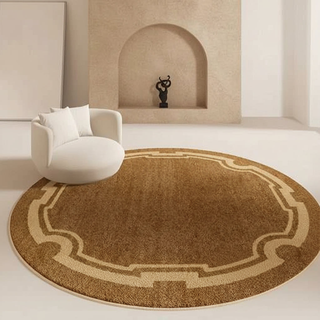 Cream Style Bedroom Decor Carpet Large Area Round Carpets for Living Room Home Thicken Washable Floor Mat Fluffy Soft Lounge Rug 14:173#H;5:200844318#300x300cm Rugs carpets & mats