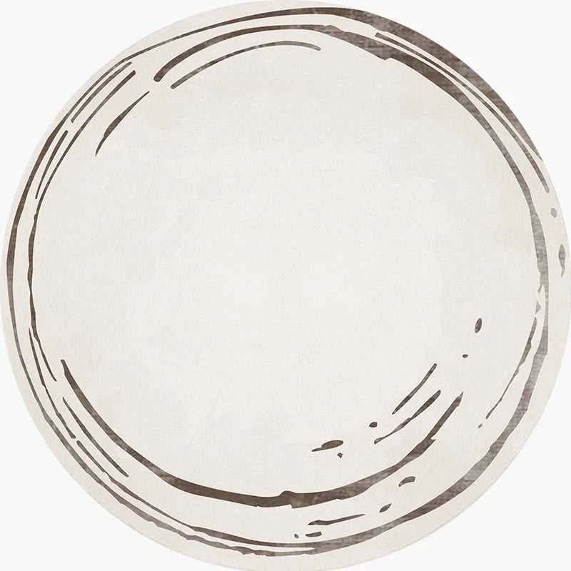Home Thicken Non-slip Mat Modern Minimalist Carpets for Living Room Fluffy Soft Bedroom Decor Stripe Carpet Large Area Round Rug 14:1063#K;5:200844318#300x300cm Carpets
