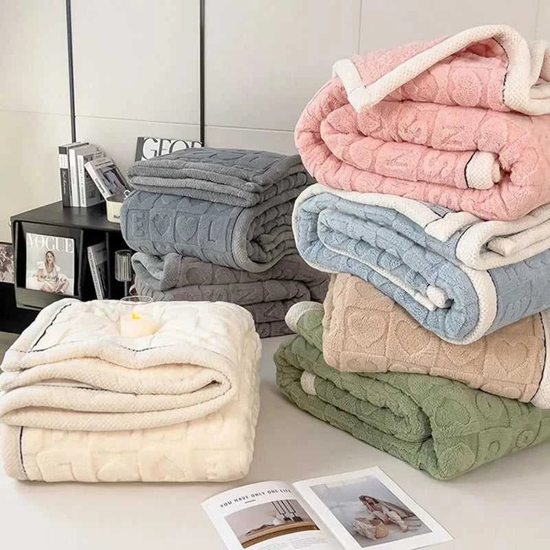 Cosmos Premium Taffeta Velvet Blanket - Double-Sided Plush Throw 14:193#1;5:595#70x100cm Blankets & Throws