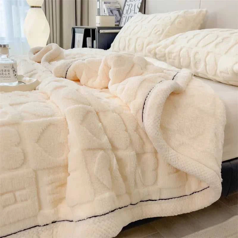 Cosmos Premium Taffeta Velvet Blanket - Double-Sided Plush Throw 14:193#1;5:595#70x100cm Blankets & Throws