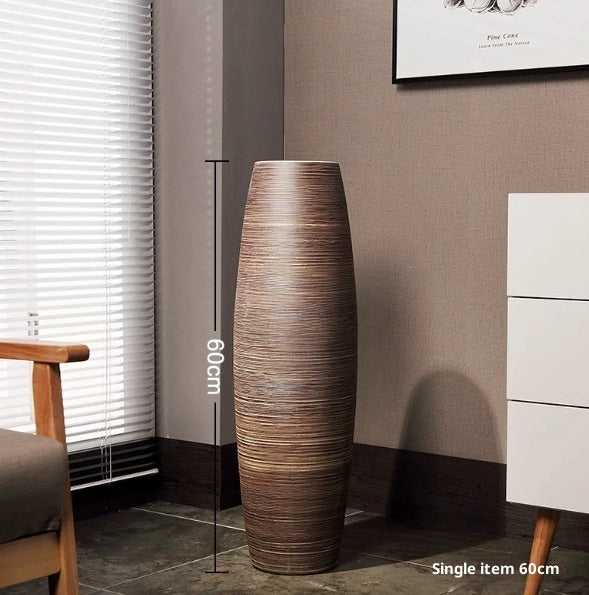 Floro large floor vase 60cm in ceramic for living room home decoration