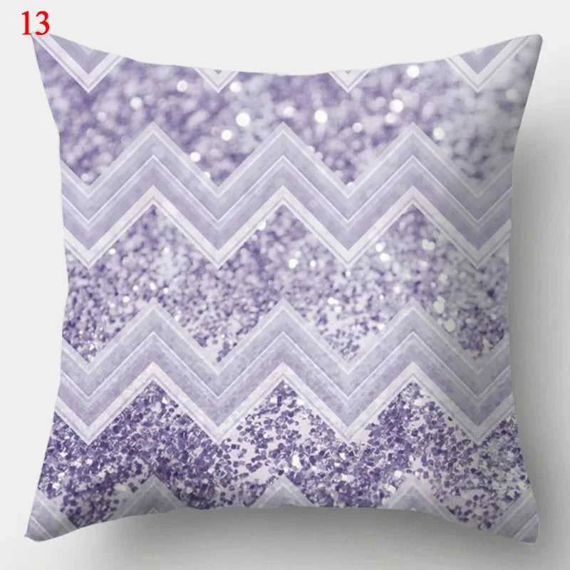 Purple Geometric Pillowcase Decorative Cushion Cover Home Sofa Decor Square throw pillow covers 45*45 pillowcases40x40cm 50x50 14:200004870#tnb-241218015650;5:201298985#50x50cm Cushion Covers