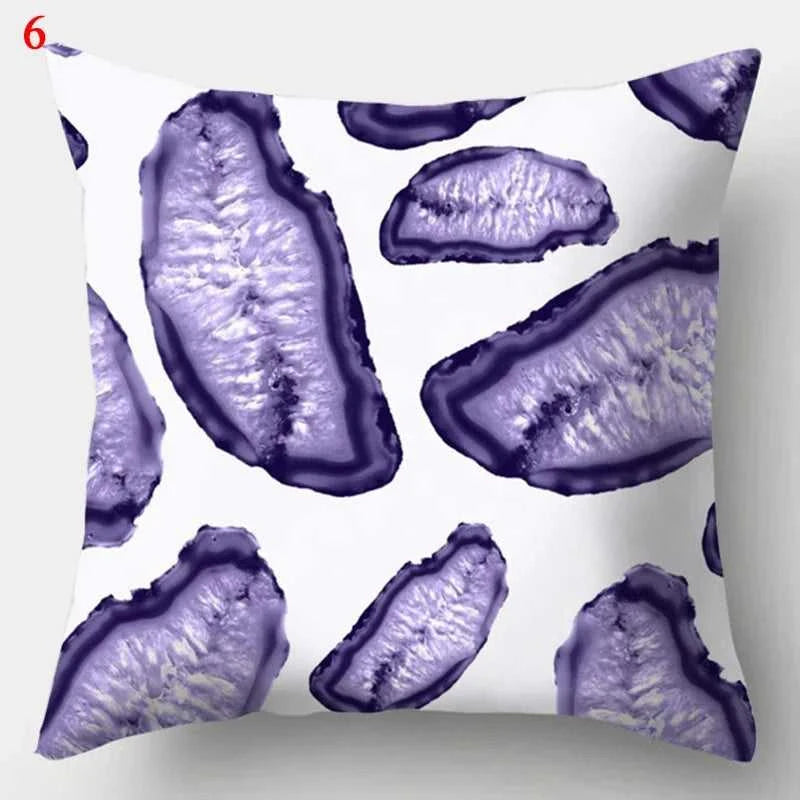 Purple Geometric Pillowcase Decorative Cushion Cover Home Sofa Decor Square throw pillow covers 45*45 pillowcases40x40cm 50x50 14:200004870#tnb-241218015650;5:201298985#50x50cm Cushion Covers