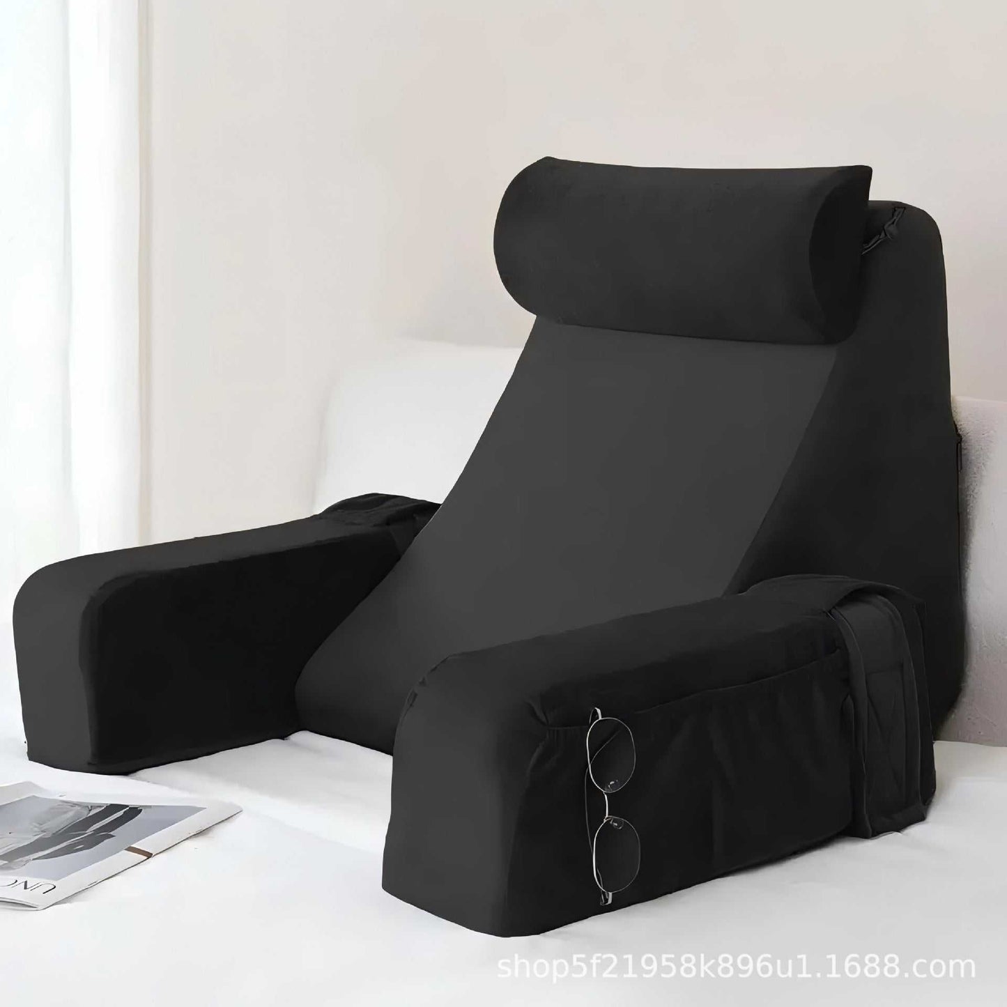 Removable Lumbar Support Pillow Slope Pillow Reading Pillow CJZT253058801AZ comfort essentials