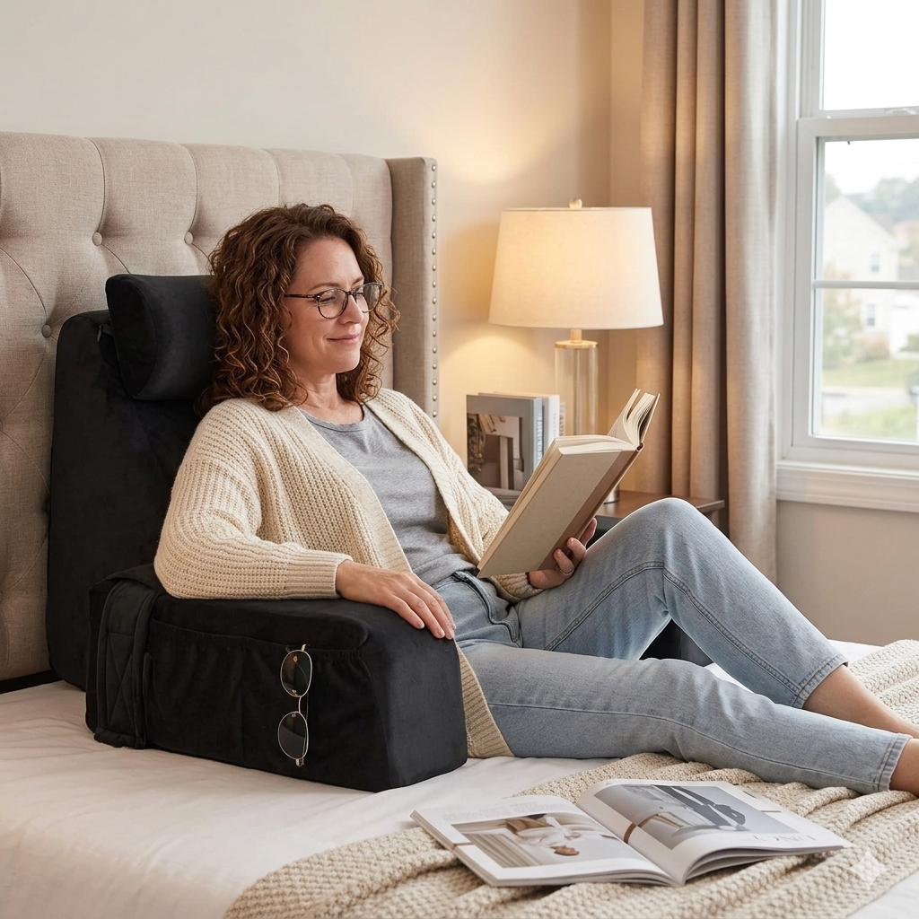 Removable Lumbar Support Pillow Slope Pillow Reading Pillow CJZT253058801AZ comfort essentials