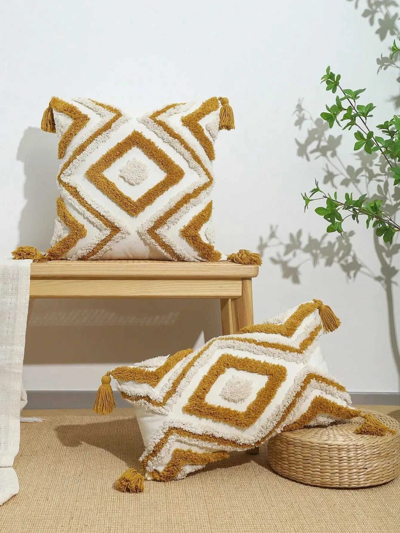 Maya Nordic Moroccan Tufted Pillow Covers 14:366;5:201298988#30x50cm Cushion Covers