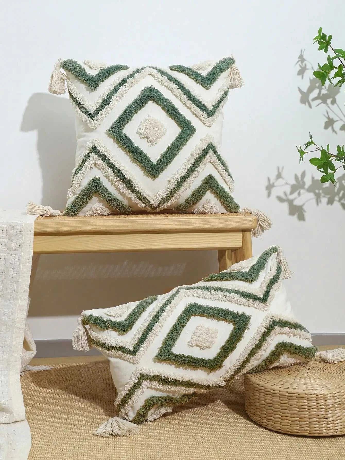 Maya Nordic Moroccan Tufted Pillow Covers 14:366;5:201298988#30x50cm Cushion Covers