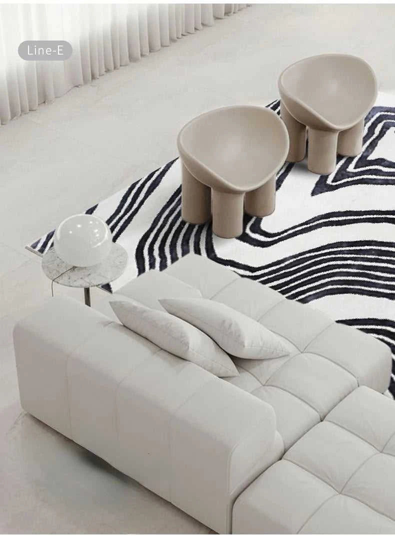 Meraki Plush Area Rug Non-Slip - Living Room Bedroom Carpet 14:29#A;5:200844313#80x120cm Carpets