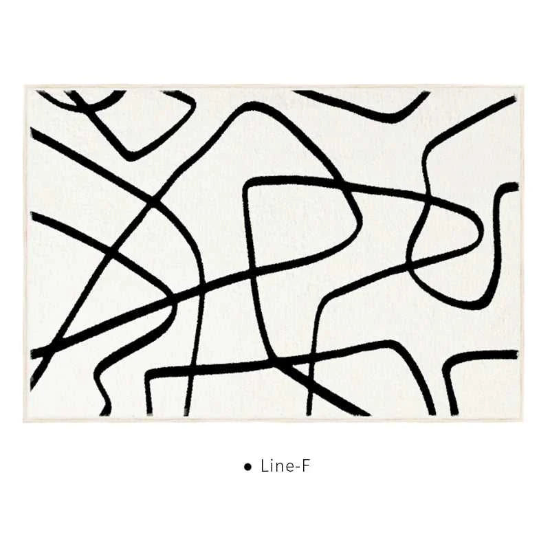 Meraki Plush Area Rug Non-Slip - Living Room Bedroom Carpet 14:29#A;5:200844313#80x120cm Carpets