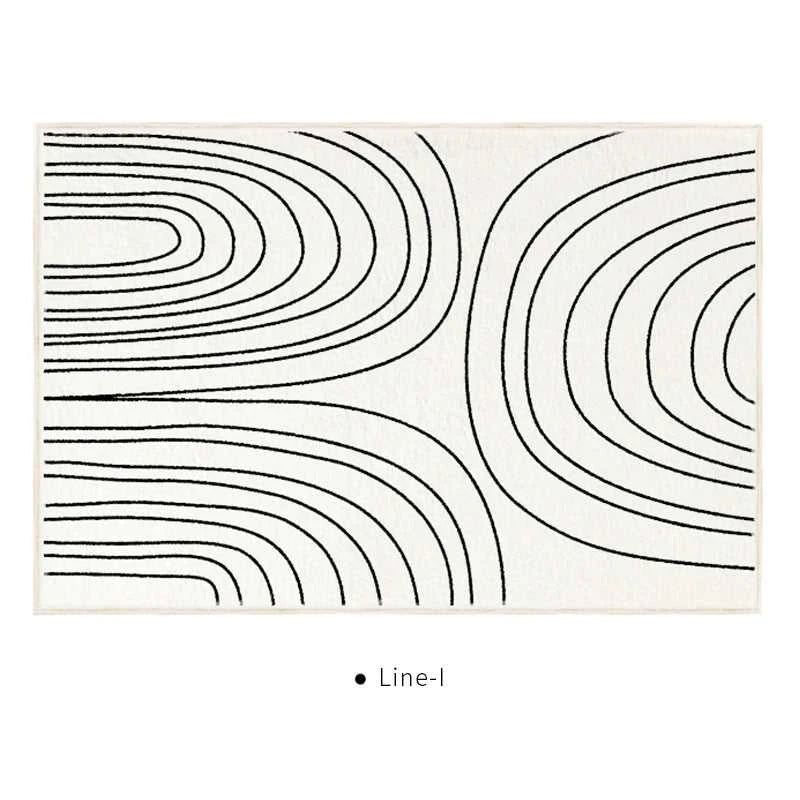 Meraki Plush Area Rug Non-Slip - Living Room Bedroom Carpet 14:29#A;5:200844313#80x120cm Carpets
