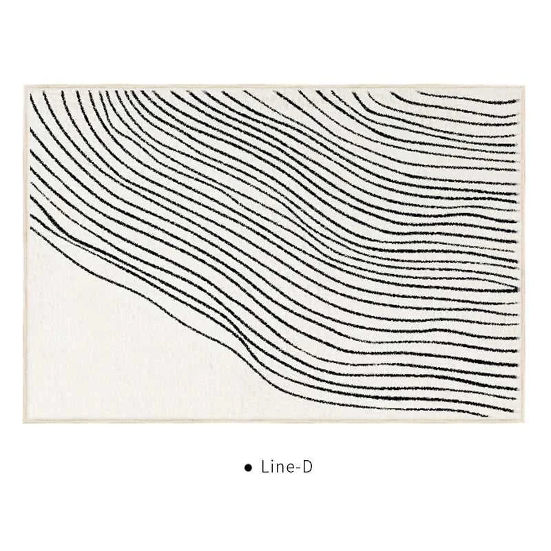 Meraki Plush Area Rug Non-Slip - Living Room Bedroom Carpet 14:29#A;5:200844313#80x120cm Carpets
