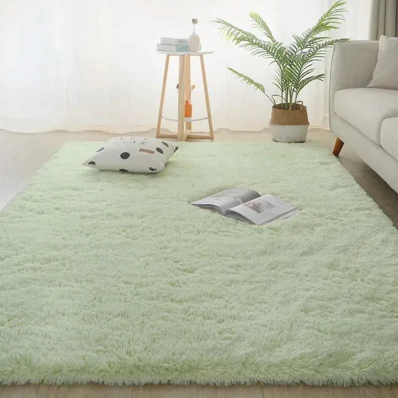 Miko Fluffy Faux Sheepskin Rug - Soft Faux Fur Floor Mat 14:29#A-1;5:202813808#40X60cm 15.7X23.6in Rugs