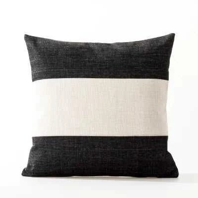 Miley Nordic Geometric Cushion Cover - Linen Pillowcase 45x45cm 14:771#A;5:201298987#30x50cm Cushion Covers