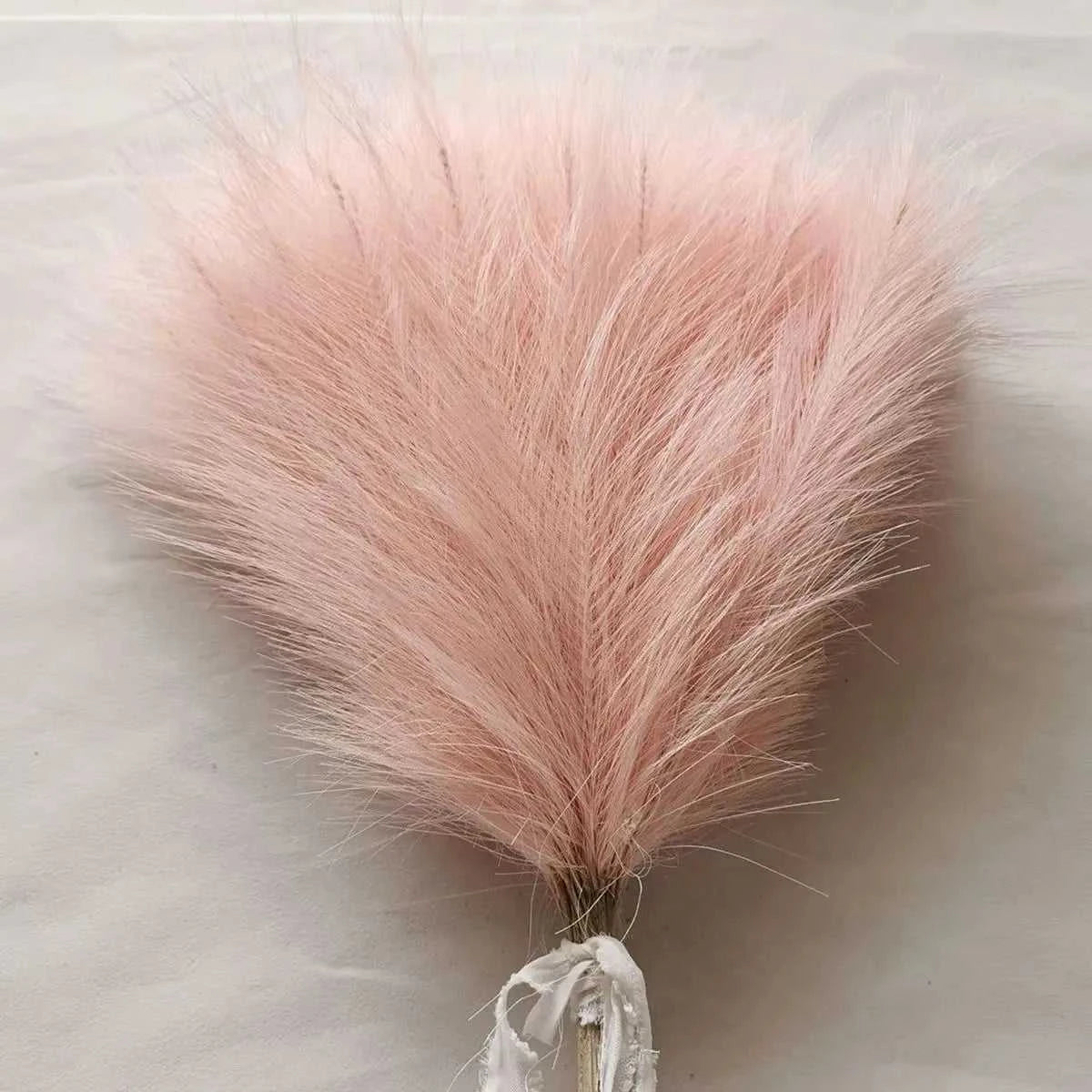 Mimosa Artificial Pampas Grass 42cm - 10pcs Boho Decor 14:202884863#color 1 Artificial Plants