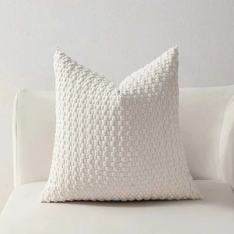 Mixi Fluffy Corduroy 3D Bubble Pillow Cover - Plush Solid Cushion 14:200006152#dark green;5:202624808#30x50cm Cushion Covers