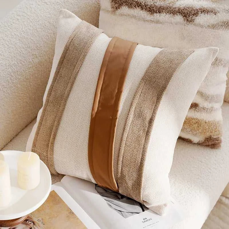 Mysa Nordic Vintage Throw Pillow Cover - Light Luxury Cushion 14:193#Color 1;5:202198822#45X45CM Without Core Cushion Covers