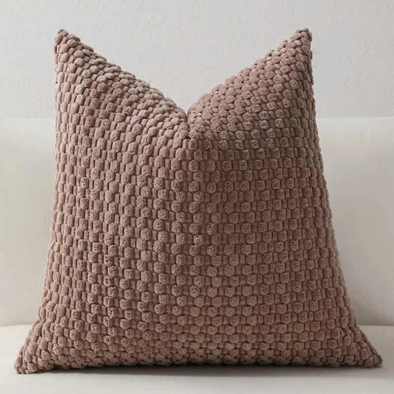 Vellu Corduroy Striped Throw Pillow Covers - Soft Cushion Cases for Sofa & Bed 14:365458#dark blue;5:201298988#1pc 30X50cm Cushion Covers