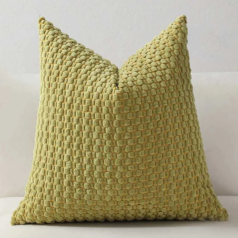 Vellu Corduroy Striped Throw Pillow Covers - Soft Cushion Cases for Sofa & Bed 14:365458#dark blue;5:201298988#1pc 30X50cm Cushion Covers