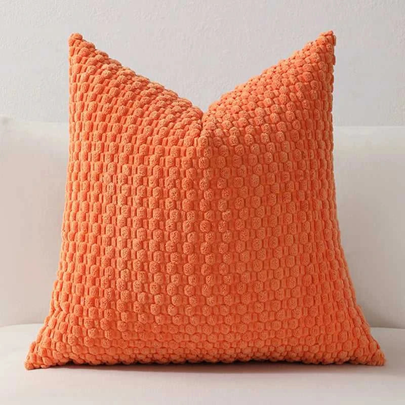 Vellu Corduroy Striped Throw Pillow Covers - Soft Cushion Cases for Sofa & Bed 14:365458#dark blue;5:201298988#1pc 30X50cm Cushion Covers