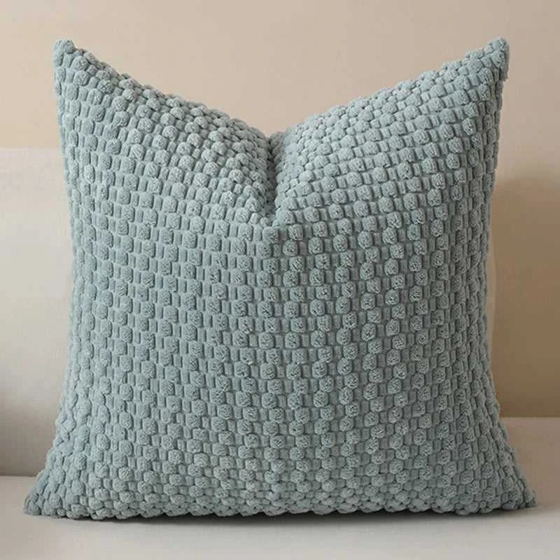 Vellu Corduroy Striped Throw Pillow Covers - Soft Cushion Cases for Sofa & Bed 14:365458#dark blue;5:201298988#1pc 30X50cm Cushion Covers