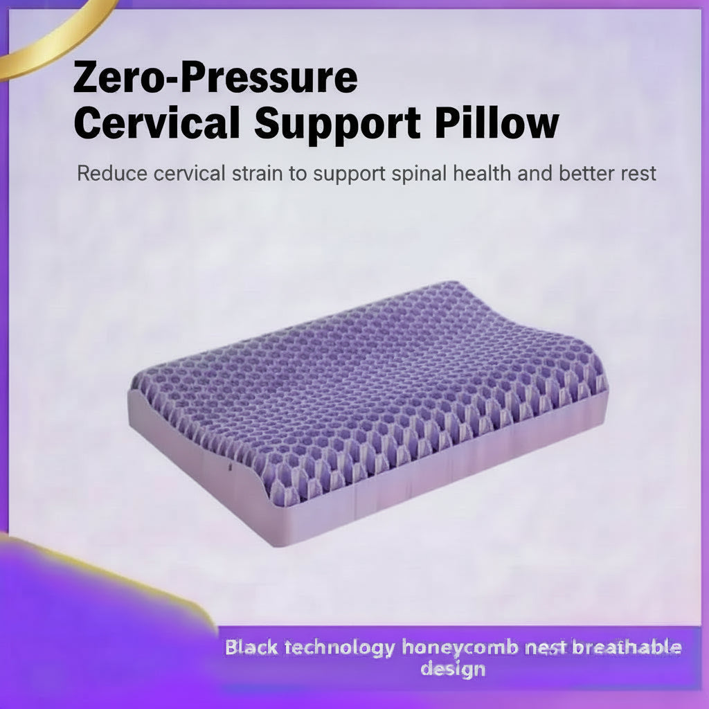 Pectin Pillow Memory TPE Pillow Neck Message Pillows High Orthopedic Shoulder Pain Protection Cervical Almohadas Para Dormir 14:193#Purple-1;5:201298992#32x55x4-6CM comfort essentials