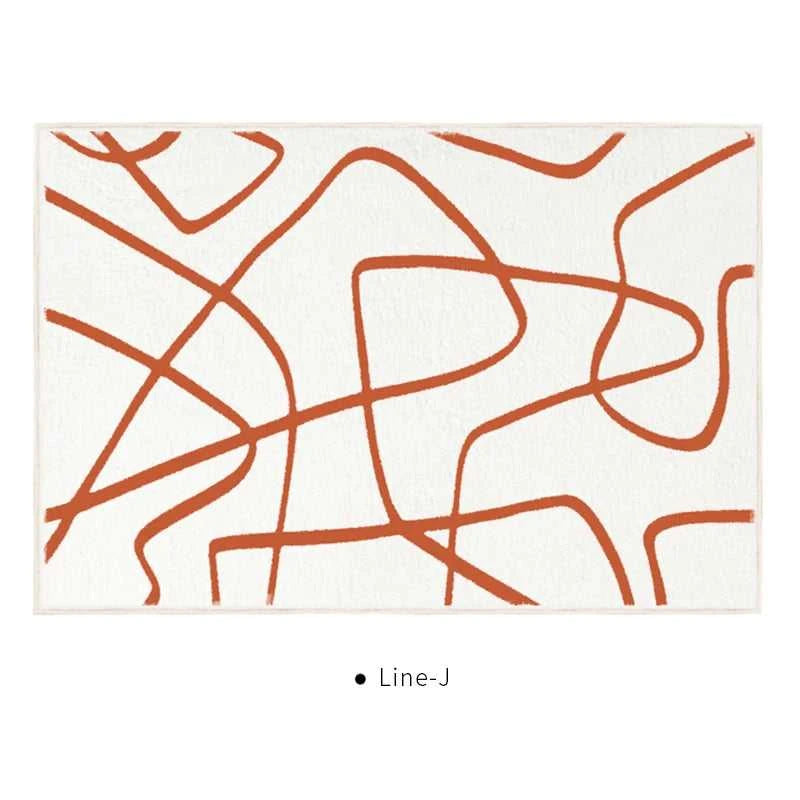 Meraki Plush Area Rug Non-Slip - Living Room Bedroom Carpet 14:29#A;5:200844313#80x120cm Carpets