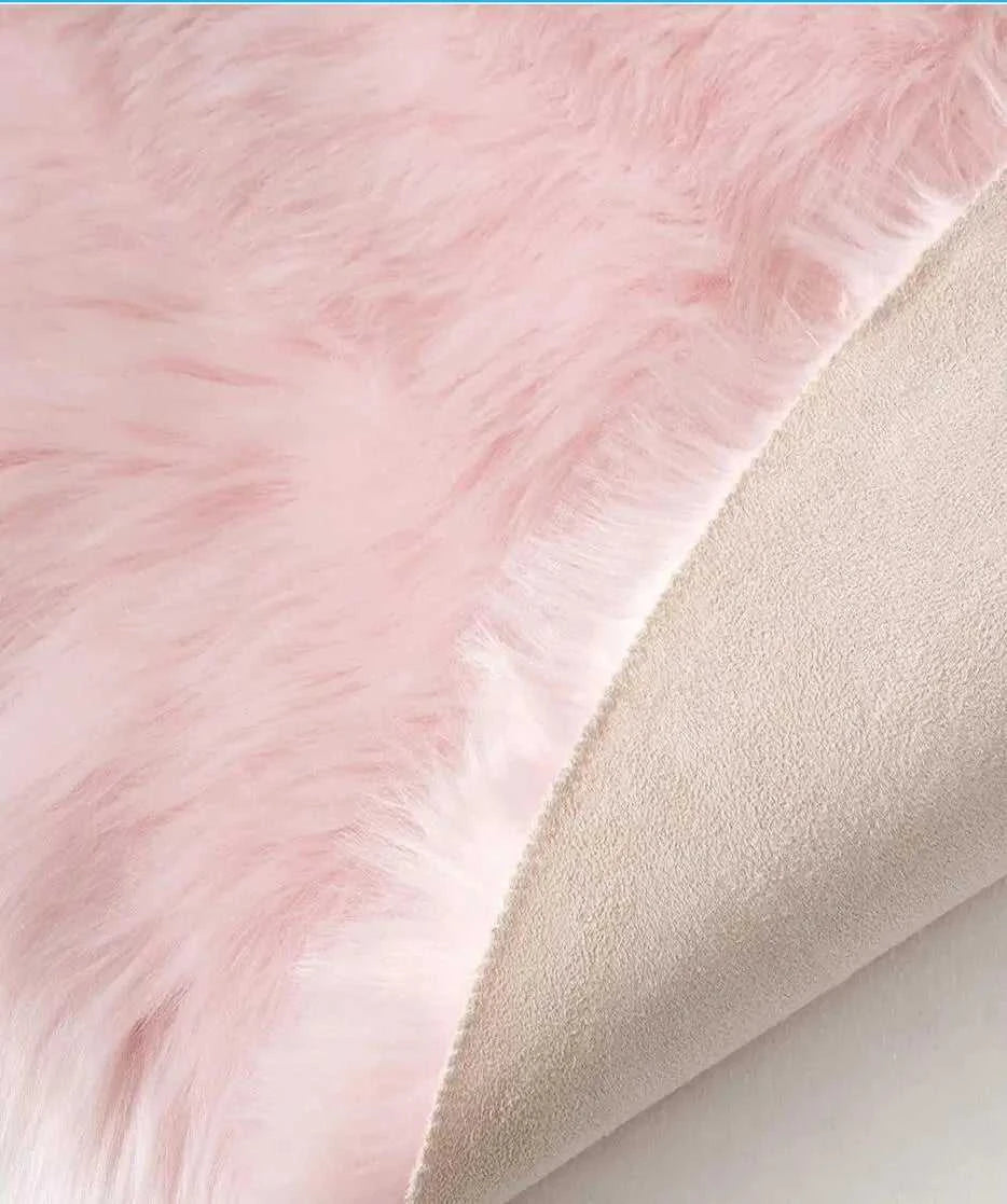 Cameron Plush Shag Carpet - Soft Fluffy Floor Mat for Living Room & Bedroom 14:29#baisepingdiyu;5:200007736#40cmx60cm Rugs