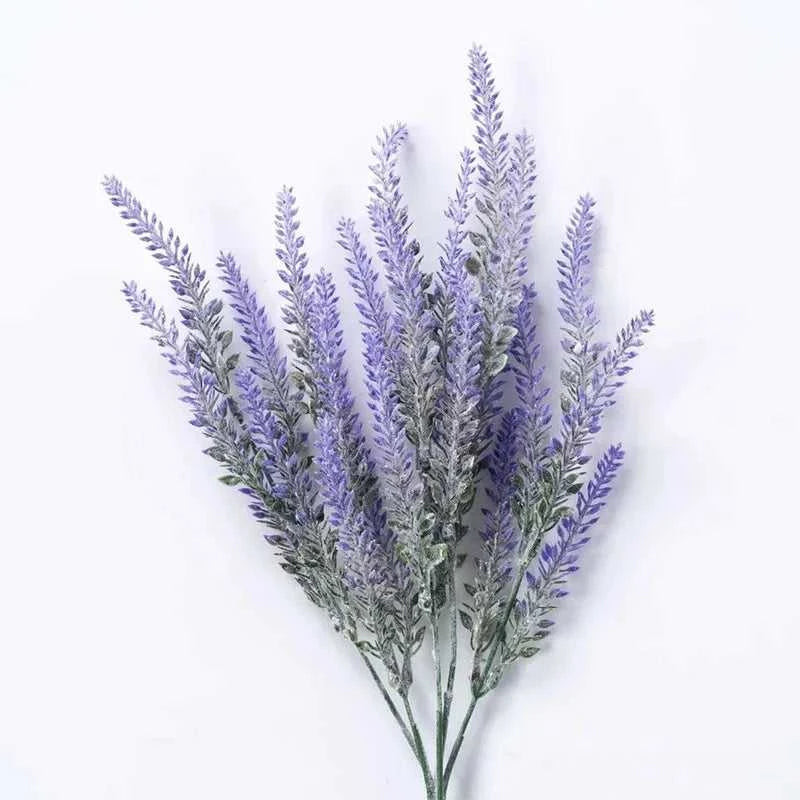 Prairie Artificial Lavender Bunch 38cm - Wedding & Home Decor 14:350850#Yellow;5:100014066#1 PCS Artificial Flowers