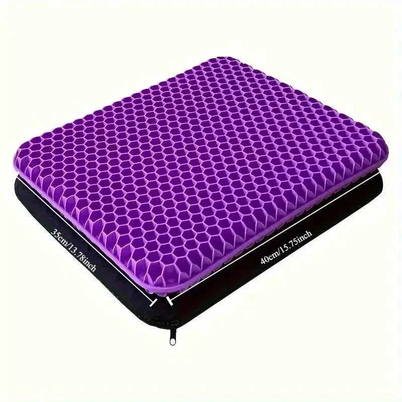 New honeycomb seat cushion, highly elastic, non-collapsible, breathable and cool, suitable for automobiles, offices outdoor use 14:173 comfort essentials