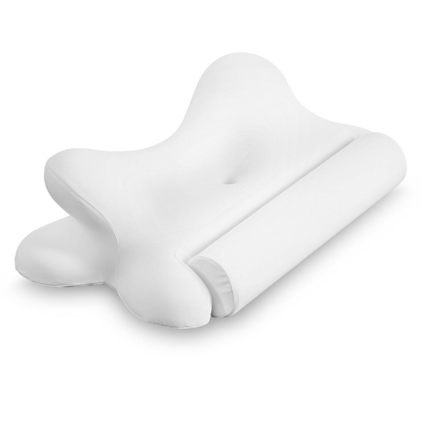 Rama contour pillow features – slow rebound memory foam, high breathability, quality zipper, and machine washable cover