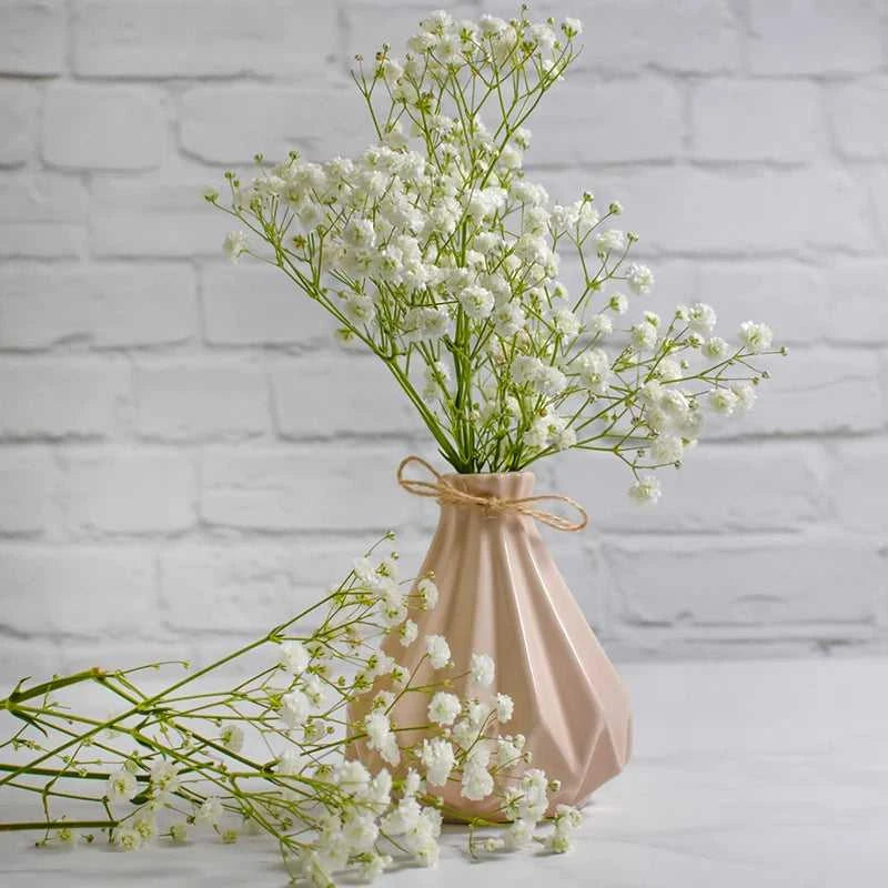 Skies Artificial Baby's Breath 52cm White - Wedding Bouquet Decor 14:365458#white;5:100014066#1bunch Artificial Flowers