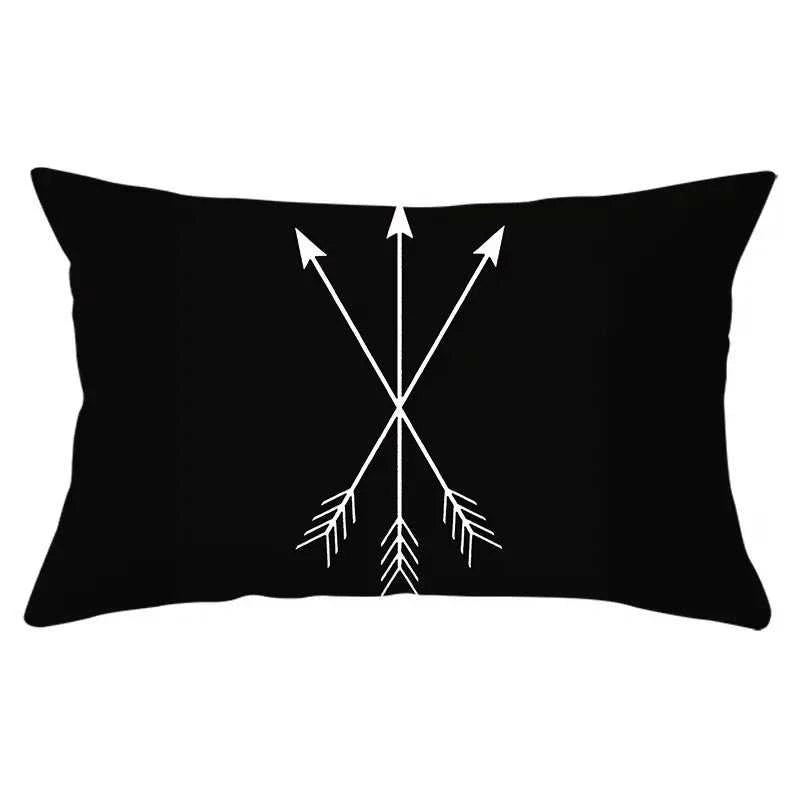 Tessitura Geometric Cushion Cover 30x50cm - Single Sided Print 14:771#1;5:201298983#30x50cm Cushion Covers