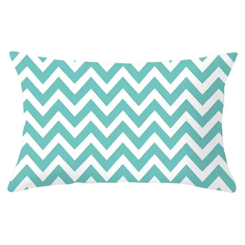 Tessitura Geometric Cushion Cover 30x50cm - Single Sided Print 14:771#1;5:201298983#30x50cm Cushion Covers