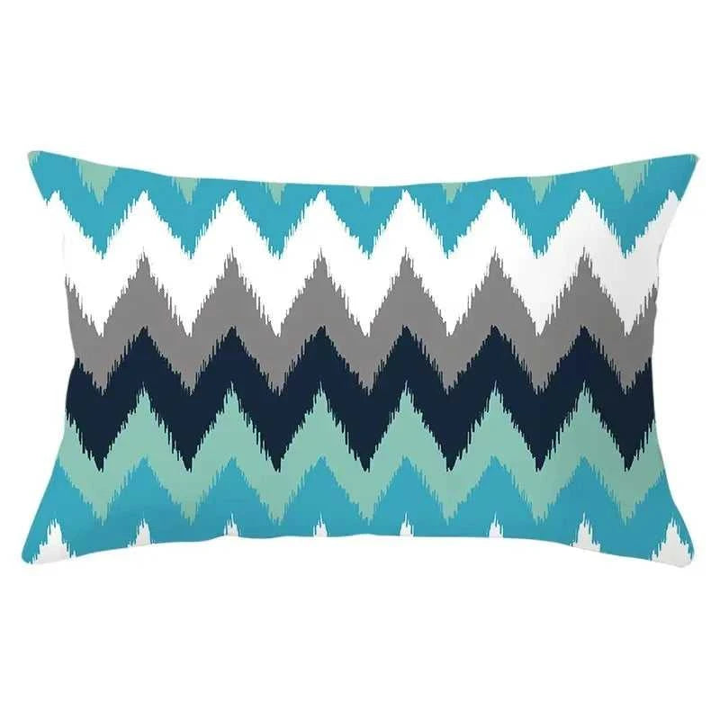Tessitura Geometric Cushion Cover 30x50cm - Single Sided Print 14:771#1;5:201298983#30x50cm Cushion Covers