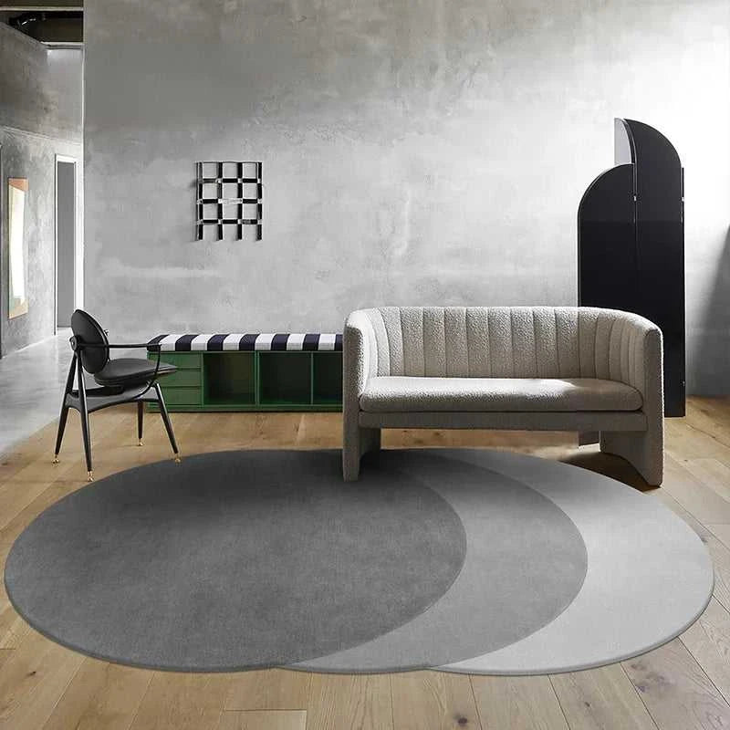 Twilight Fluffy Plush Rug - Nordic Irregular Shape Non-Slip Washable 14:29#Soft flannel-1;5:200844314#1.9x2.9ft(60x90cm) Carpets