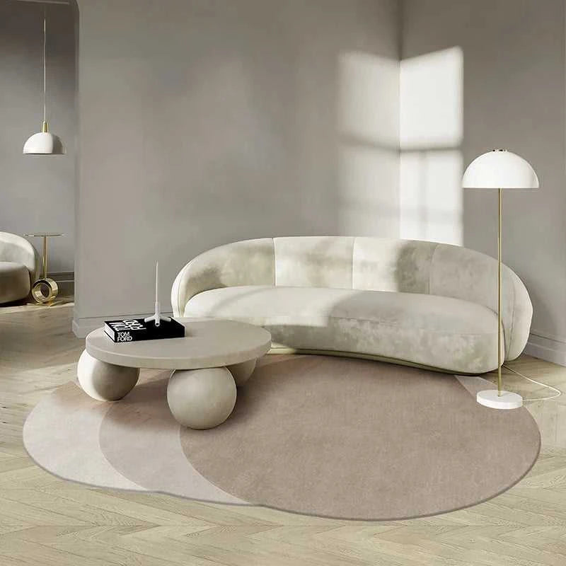 Twilight Fluffy Plush Rug - Nordic Irregular Shape Non-Slip Washable 14:29#Soft flannel-1;5:200844314#1.9x2.9ft(60x90cm) Carpets