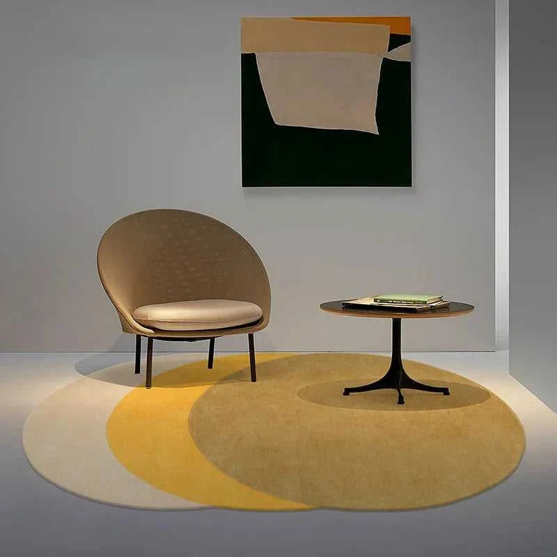 Twilight Fluffy Plush Rug - Nordic Irregular Shape Non-Slip Washable 14:29#Soft flannel-1;5:200844314#1.9x2.9ft(60x90cm) Carpets