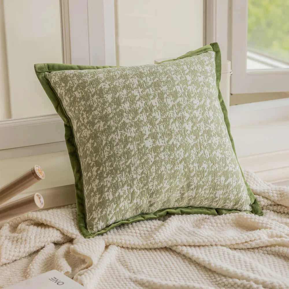 Vern Chenille Cushion Cover 45x45cm - French Style Sofa Pillow Case 14:193#29142-1;5:201298988#45x45cm Cushion Covers