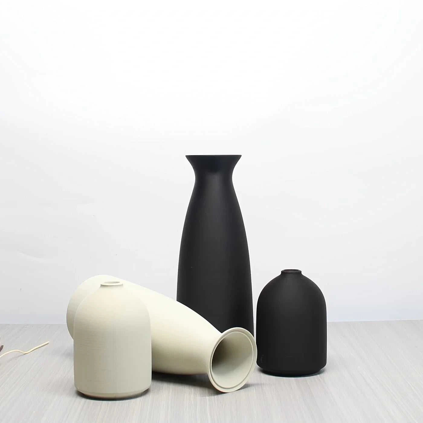 Vole Bohemian Dry Vases Set of 2 - Decorative Home & Office Ornaments 14:29 vase
