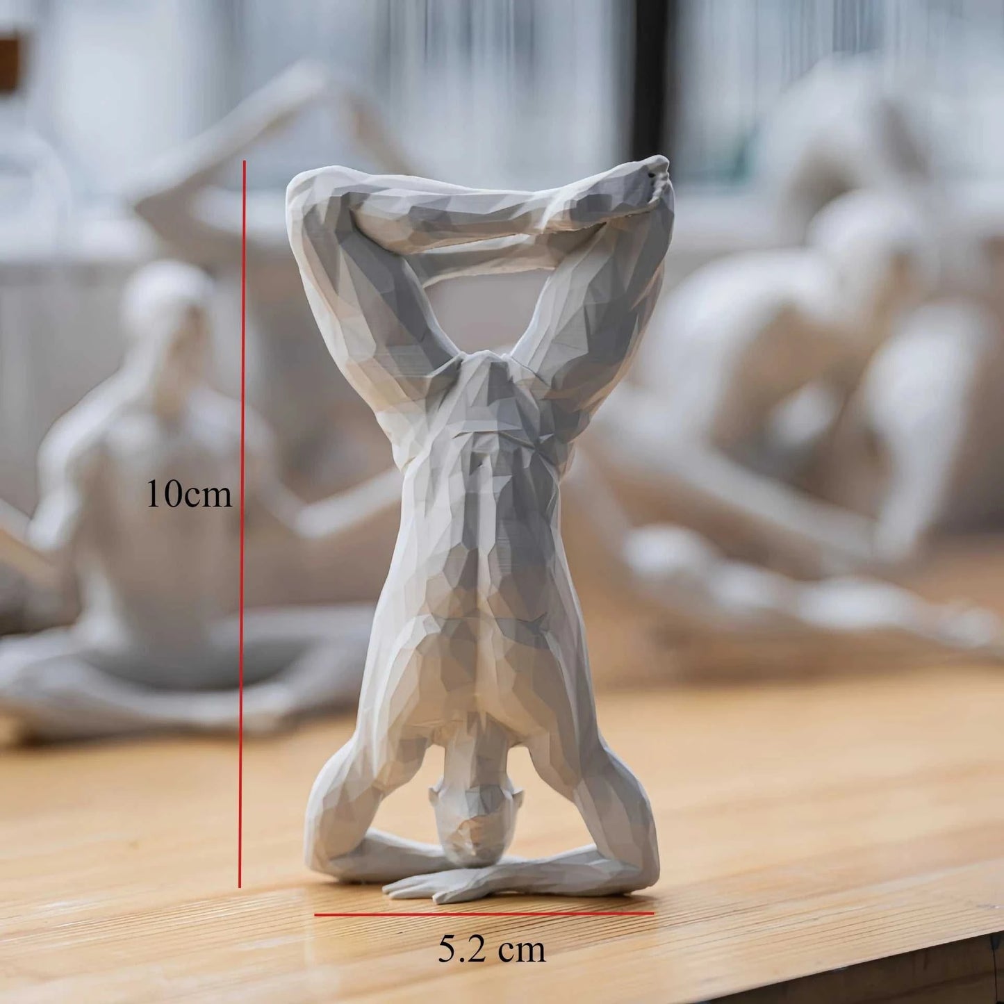 Yangqi Yoga Figurine - Minimalist Home Decor Statue 14:200004870#A Decorative Sculpture